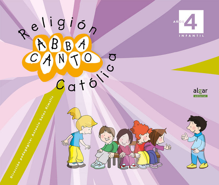 RELIGION 4 AÑOS ABBACANTO | AA,VV, | 9788498459807 (Algar Texto)