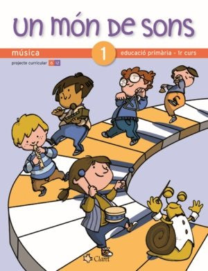 Música 1º EP Cataluña 12 un Mon de Sons (Claret Texto) - 9788498460261