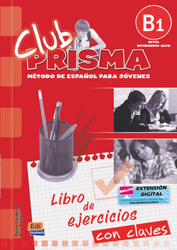 Club Prisma, B1. Libro de Ejercicios (Edinumen) - 9788498481792