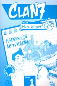 Clan 7 Cuaderno de Actividades Nivel 1 Imagen principal del producto