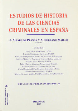 ESTUDIOS DE HISTORIA DE LAS CIENCIAS CRIMINALES EN ESPAÑA - 9788498490879 Imagen secundaria del producto