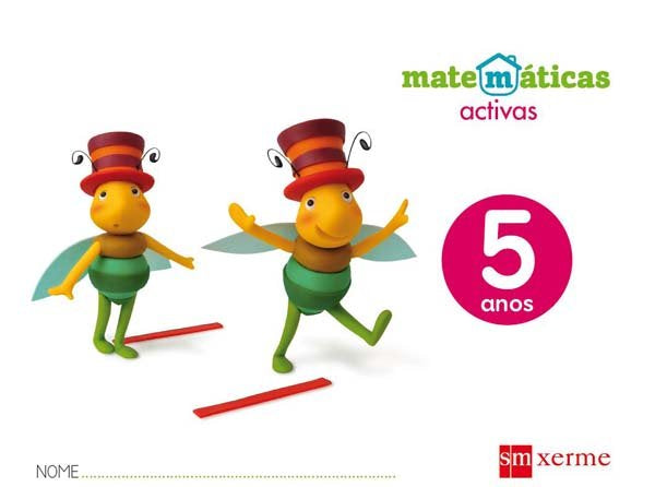 Matemáticas Activas, 5 Anos (Xerme Sm) - 9788498546507