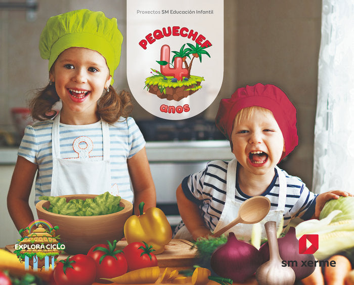 Explora EI 4AÑOS Galicia 2020 Chiquichef (Xerme Sm) - 9788498547528