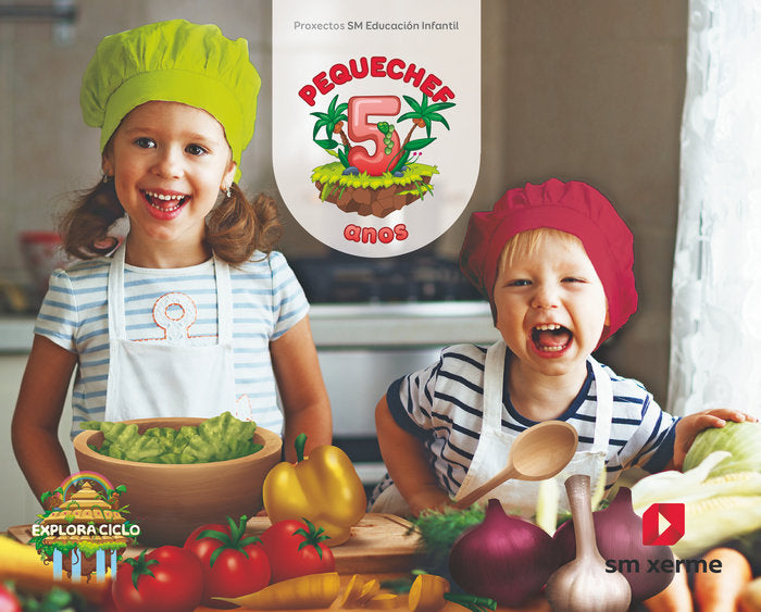 Explora EI 5AÑOS Galicia 2020 Chiquichef (Xerme Sm) - 9788498547542