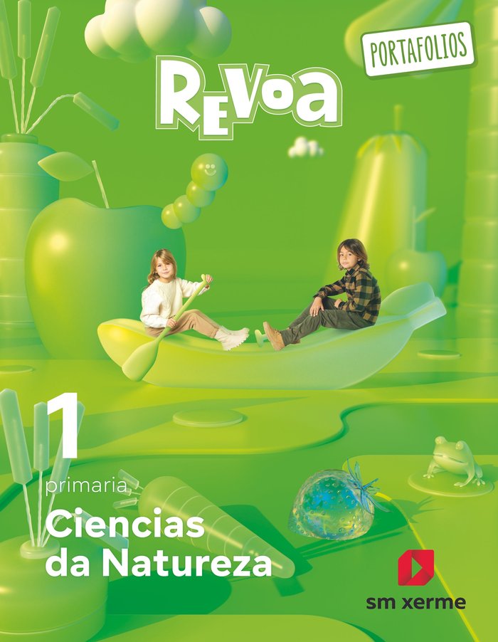 Ciencias Naturaleza 1º EP Galicia 22 Revoa (Xerme Sm) - 9788498548815