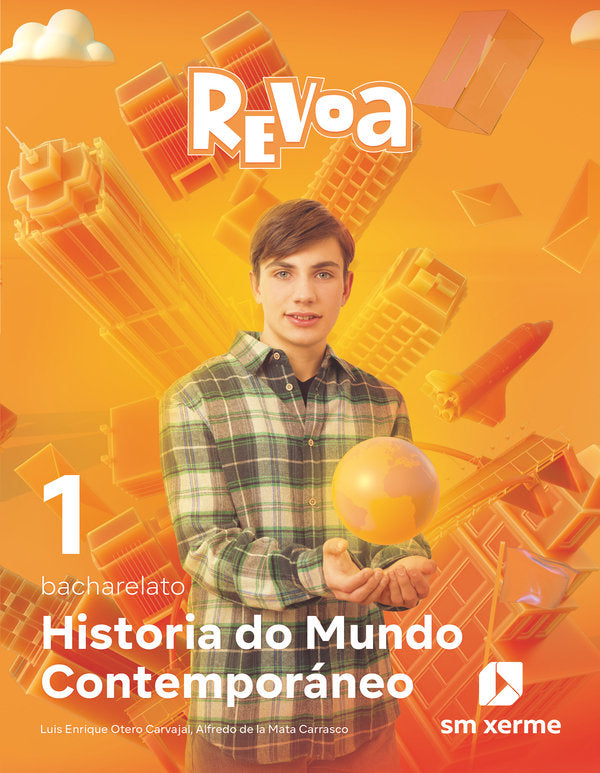 ✅ HISTORIA DO MUNDO CONTEM,1ºNB GALICIA 22 REUELA I EQUIPO EDITORIAL SM I XERME SM I 9788498549027 Imagen principal del producto