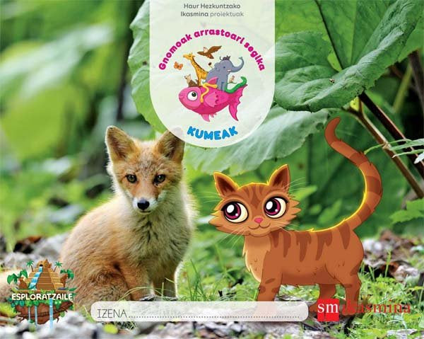 KUMEAK (GNOMOA K AR RAS TOAR I SEGIKA NIVEL 1) ESPLORATZAILE | Varios Autores | 9788498555585 (Ikasmina Argitaletxea Sm) Imagen principal del producto