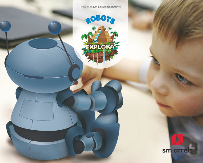 EXPLORA EI 5AÑOS VALENCIA 2020 ROBOTS | AA,VV | 9788498557602 (Sm) Imagen principal del producto