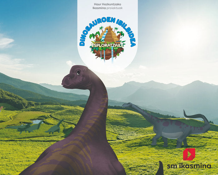 EXPLORA EI 4AÑOS PAIS VASCO 20 RUTA DINOSARUIO | AA,VV | 9788498557732 (Ikasmina Argitaletxea Sm) Imagen principal del producto