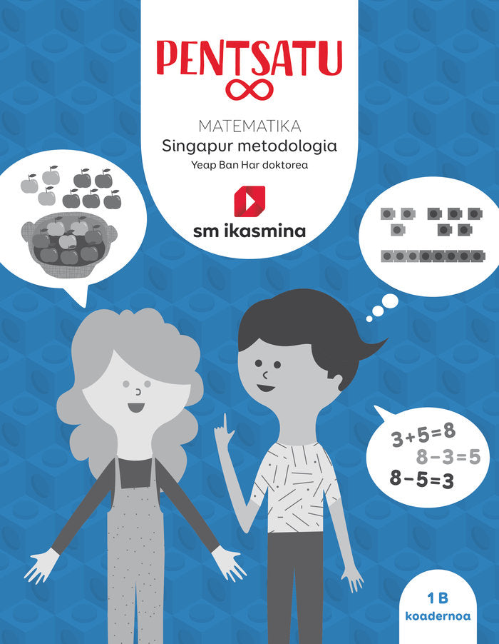 Matematica 1º EP Euskera 20 Piensa Infinito (Ikasmina Argitaletxea Sm) - 9788498558050