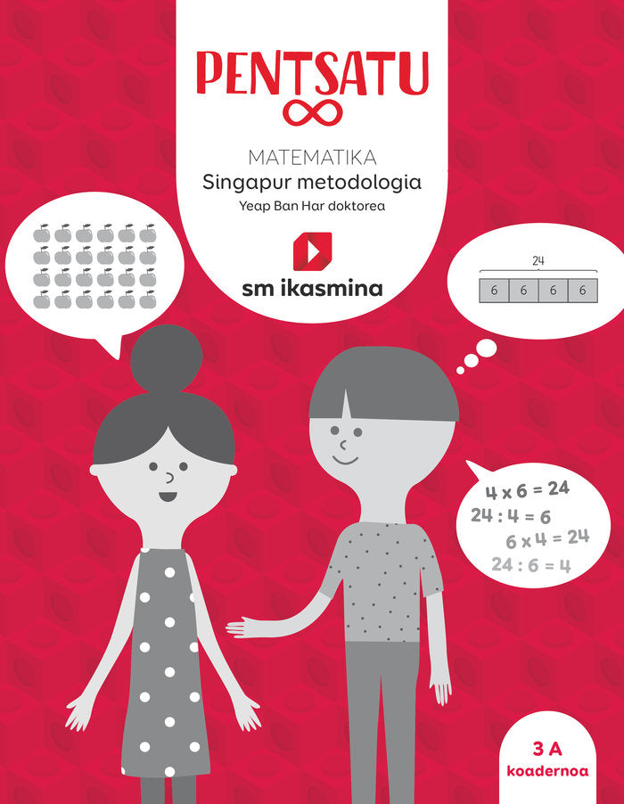Matematika 3º EP Euskera 20 Piensa Infinito (Ikasmina Argitaletxea Sm) - 9788498558081