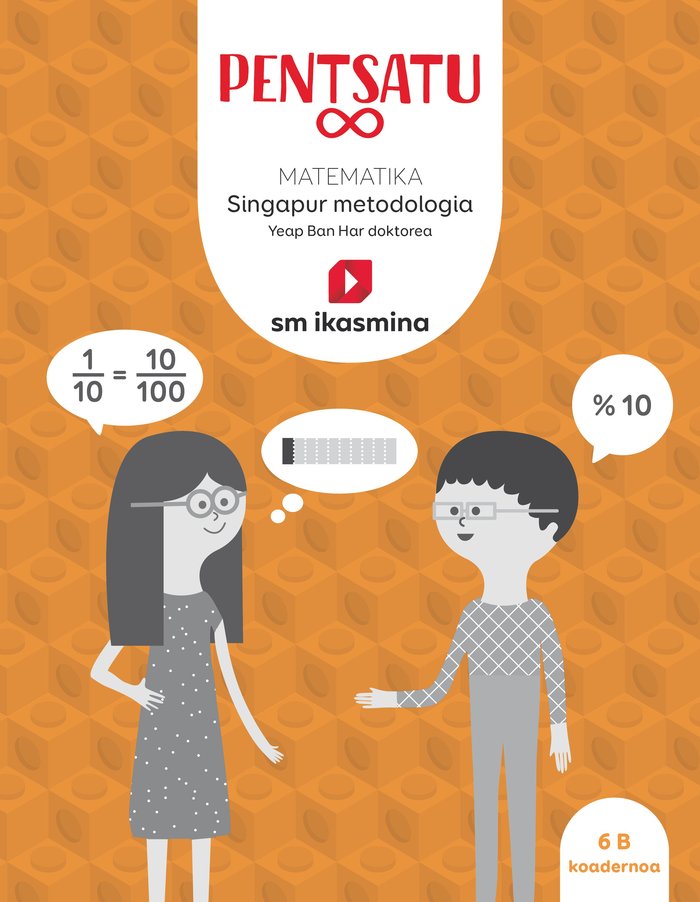 Matematika 6º EP Euskera 22 Piensa Infinito (Ikasmina Argitaletxea Sm) - 9788498558432