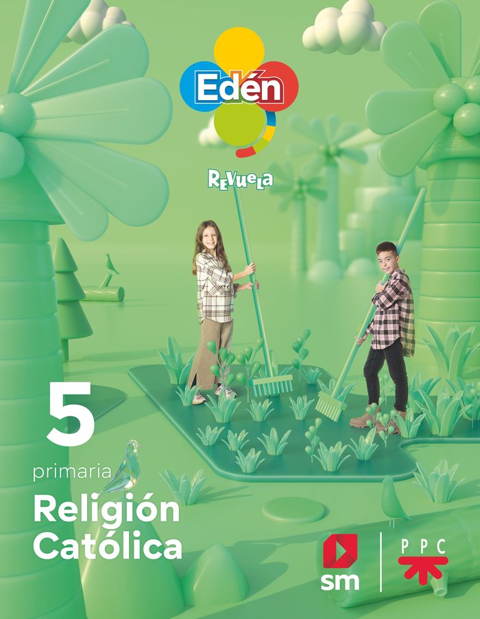 Religión 5º EP Euskera 22 Revuela (Ikasmina Argitaletxea Sm) - 9788498558654