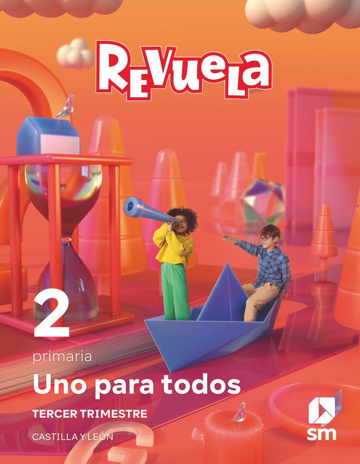 GLOBAL,UNO PARA TODOS 2º de Primaria 3oTRIM LEON REVUELA 23 | EQUIPO EDITORIAL SM | 9788498560763 (Sm)