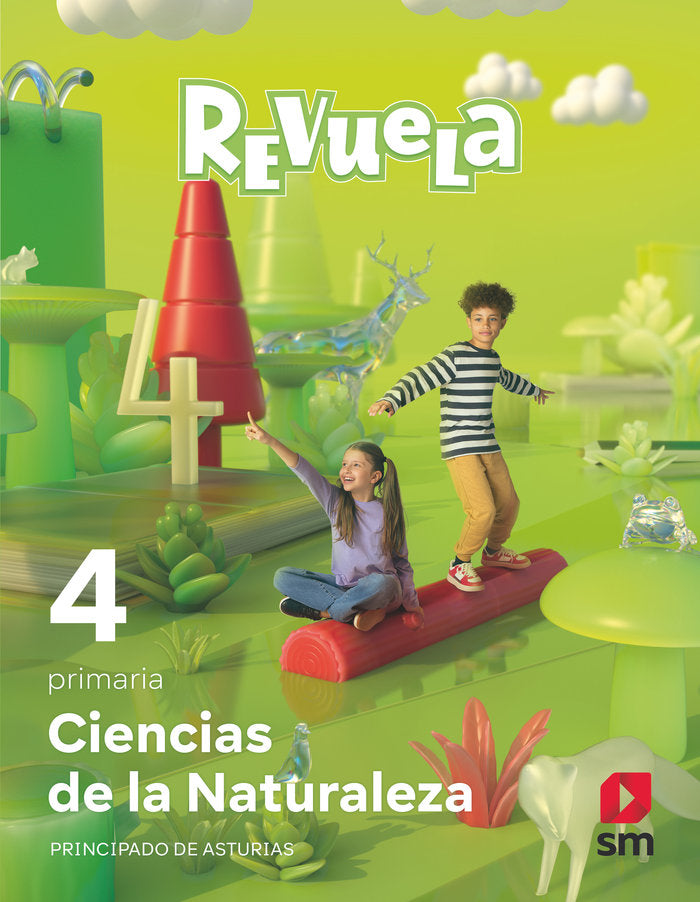 Ciencias Naturaleza 4º EP Asturias Revuela 23 (Sm) - 9788498560848