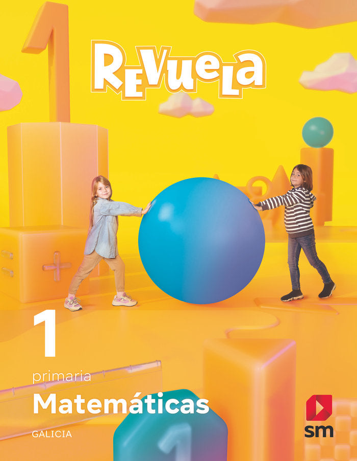 Matemáticas 1º EP Galicia Revuela 23 (Sm) - 9788498560923