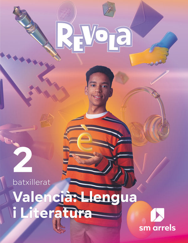 ✅ LLENGUA 2ºBACH VALENCIA REVUELA 23 I 978-84-9856-102-9 I SM I 9788498561029 Imagen principal del producto