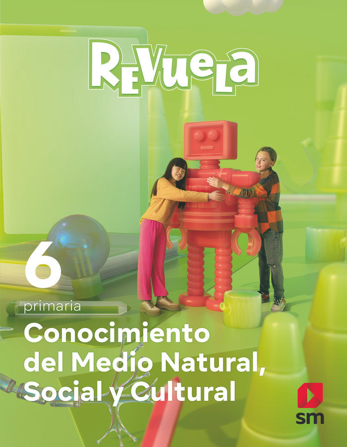 Conocimiento del Medio Natural, Social y Cultural. 6 Primaria. Revuela | Varios autores | 9788498561166 (Sm) Imagen principal del producto
