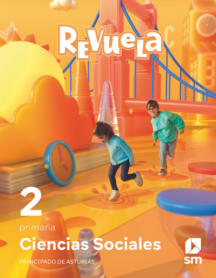 CIENCIAS SOCIALES 2º de Primaria ASTURIAS REVUELA 23 | AA,VV | 9788498561180 (Sm)