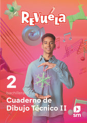 ✅ CUADERNO DIBUJO TECNICO II 2ºBACH REVUELA 23 I EQUIPO EDITORIAL SM I SM I 9788498561333