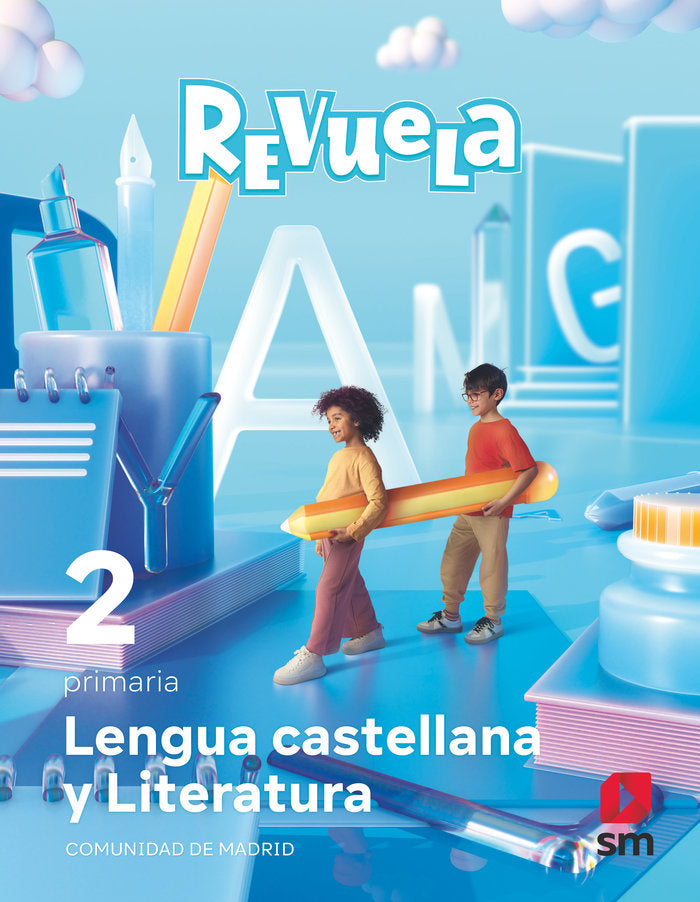 LENGUA CASTELLANA 2º de Primaria MADRID REVUELA 23 | AA,VV | 9788498561630 (Sm)