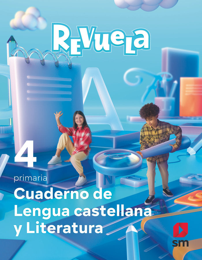 Cuaderno de Lengua Castellana y Literatura. 4 Primaria. Revuela | Varios autores | 9788498561708 (Sm)
