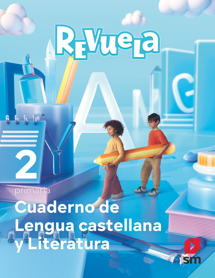 LENGUA CASTELLANA 2º de Primaria CUADERNO REVUELA 23 | EQUIPO EDITORIAL SM | 9788498561753 (Sm) Imagen principal del producto