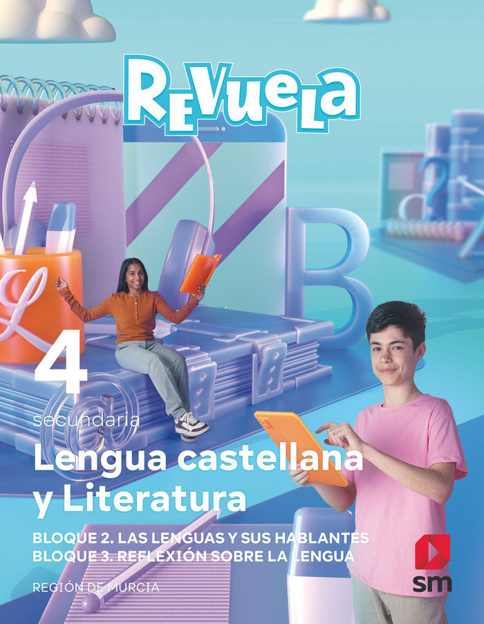 Lengua Castellana Bloques 4º ESO Murcia Revuela 23 (Sm) - 9788498561975