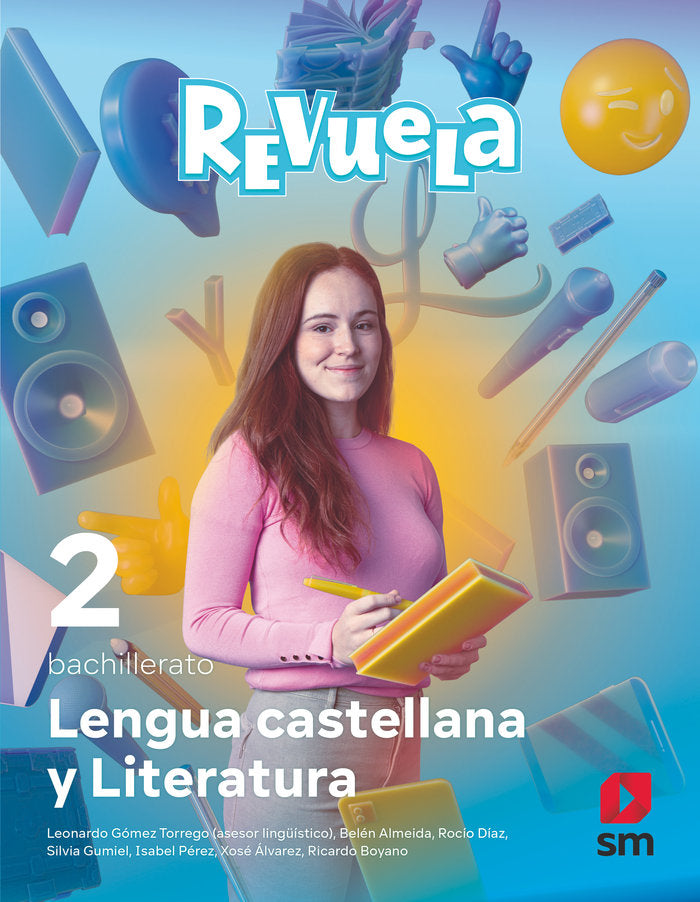 ✅ LENGUA CASTELLANA 2ºBACH REVUELA 23 - 9788498561982 Imagen principal del producto