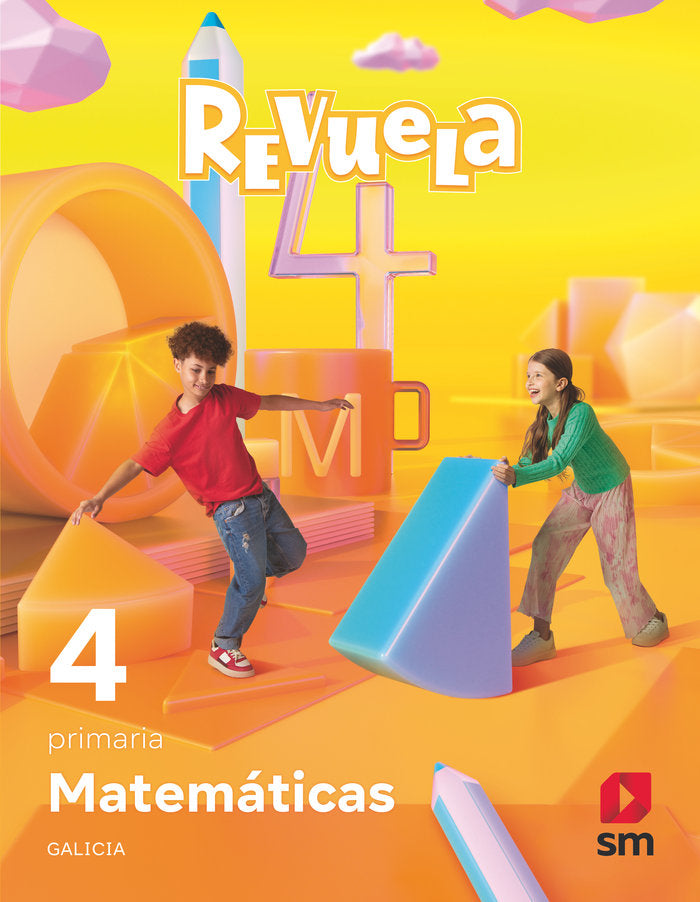 Matemáticas 4º EP Galicia Revuela 23 (Sm) - 9788498562095