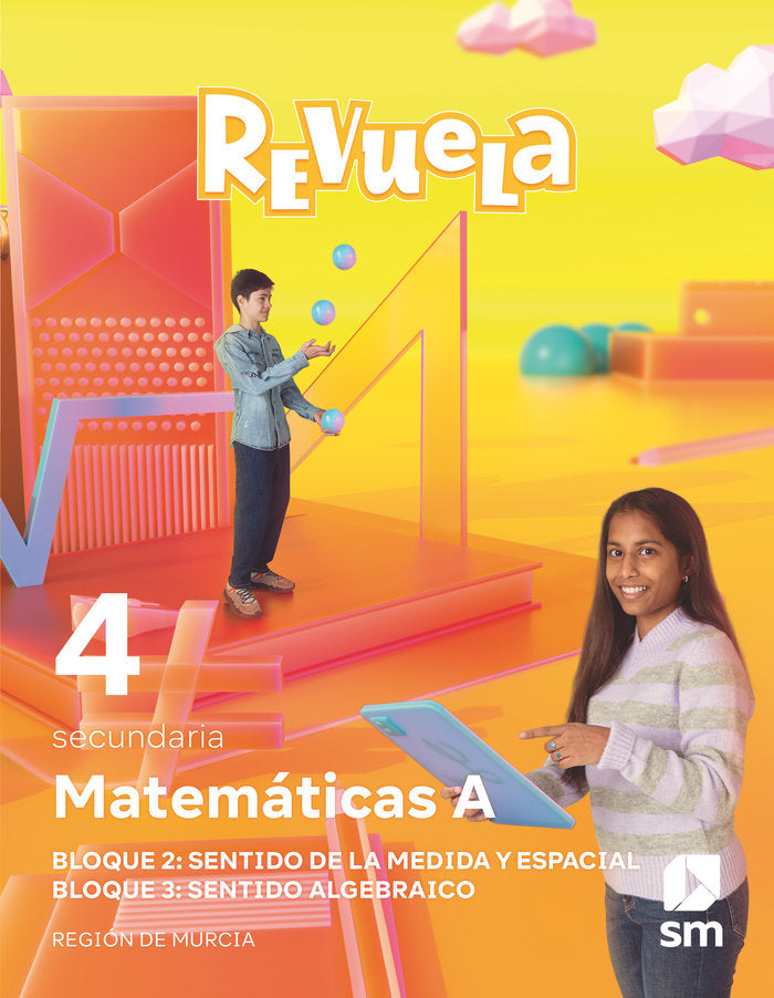 Matemáticas Apl, Sociales 4º ESO Murcia Revuela 23 (Sm) - 9788498562248