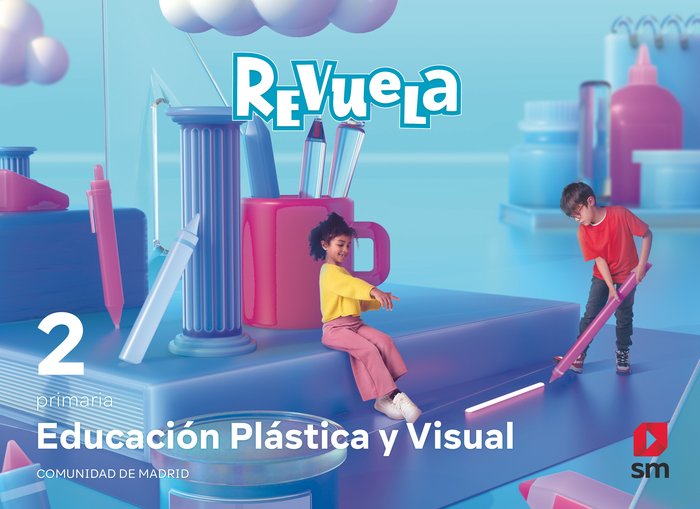 PLASTICA 2º de Primaria MADRID REVUELA 23 | AA,VV | 9788498562422 (Sm) Imagen principal del producto