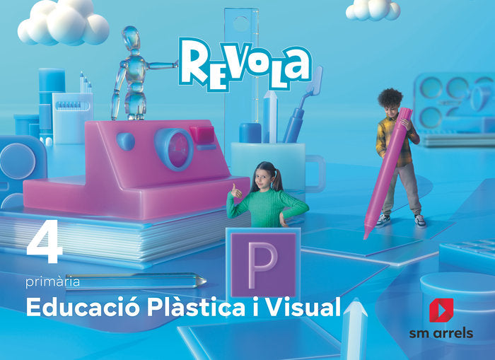 Plastica 4º EP Valencia Revuela 23 (Sm) - 9788498563290