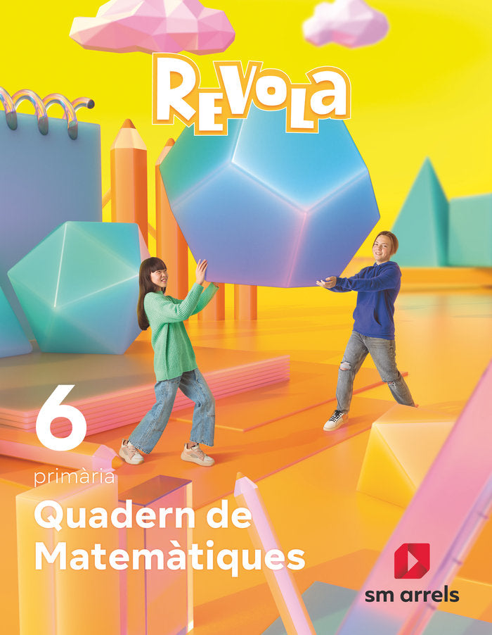 Quadern de Matemàtiques. 6 primària. Revola | Varios autores | 9788498563320 (Sm) Imagen principal del producto