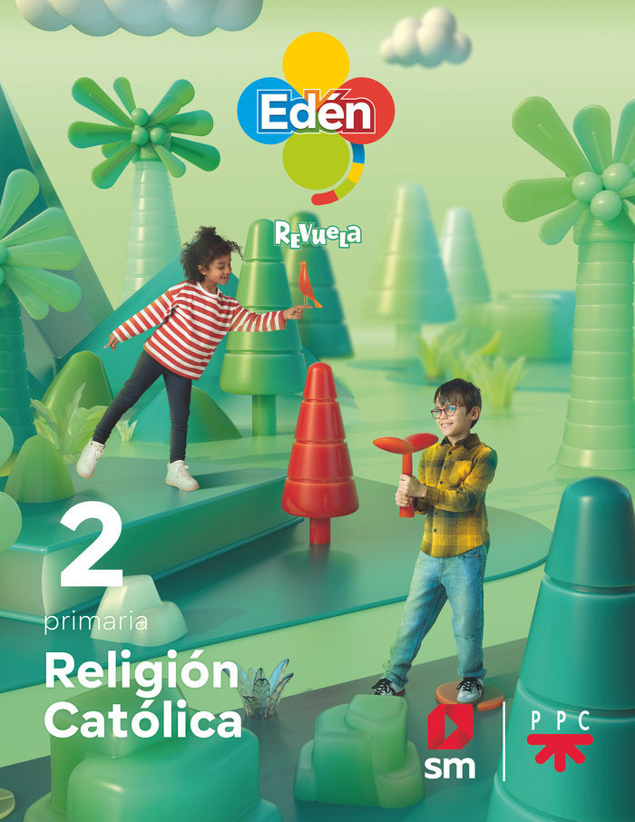 RELIGION CATOLICA 2º de Primaria EDEN 23 | DIAZ MONTEJO, Ma ADORACION/MUÑOZ CASTELL | 9788498565003 (Sm) Imagen principal del producto