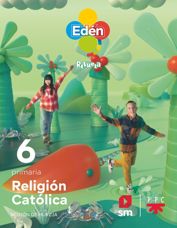 Religión Catolica 6º EP Murcia Eden 23 (Sm) - 9788498565126
