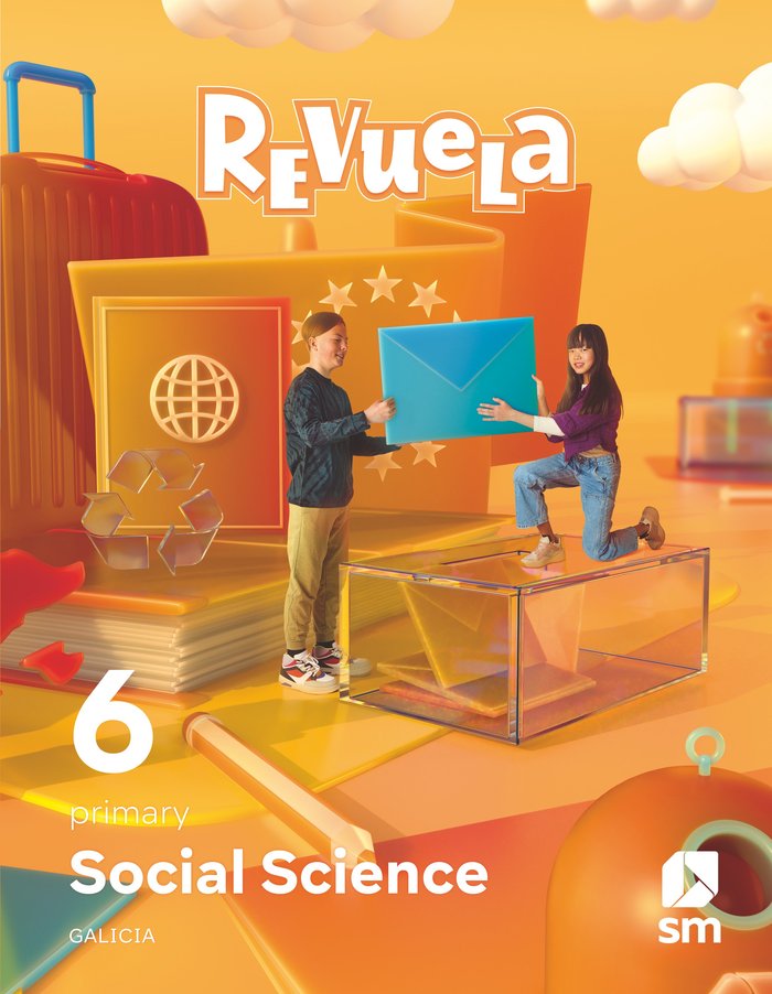 Social Science 6º EP Galicia Revuela 23 (Sm) - 9788498569346