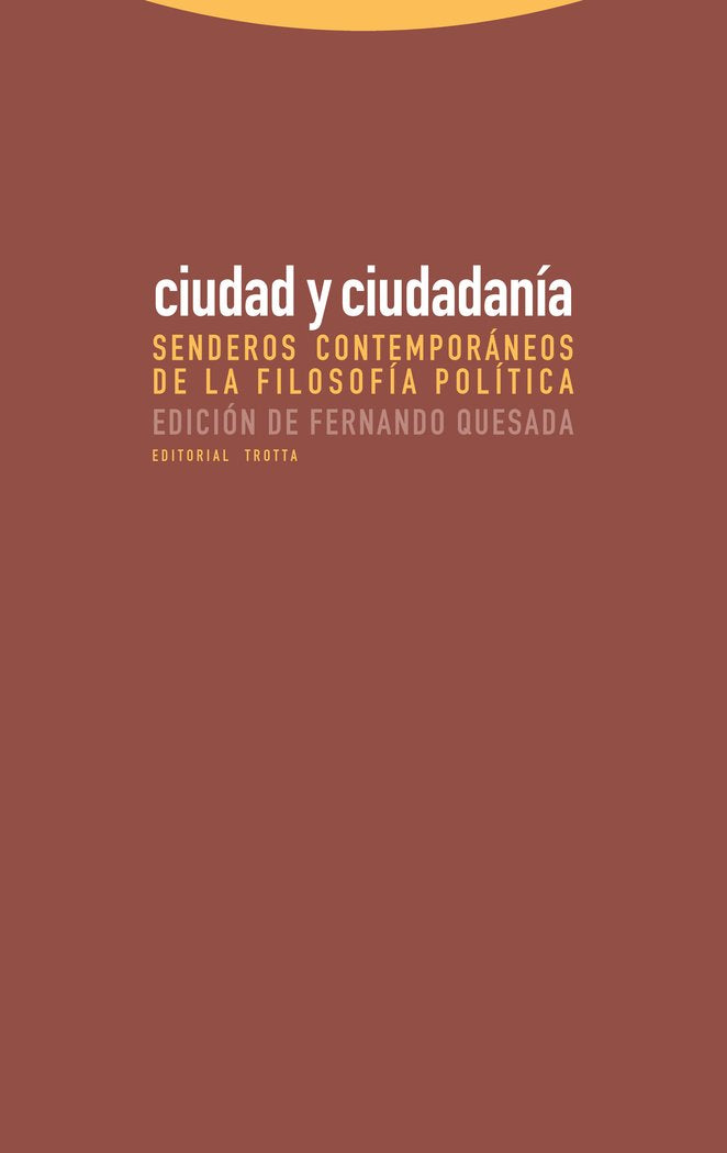 CIUDAD Y CIUDADANIA RTCA SENDEROS CONTEMPORANEOS - 9788498790115 Imagen principal del producto