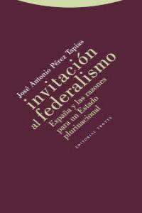 INVITACION AL FEDERALISMO - 9788498794472 Imagen principal del producto