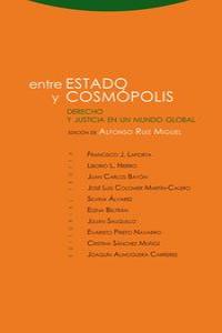 ENTRE ESTADO Y COSMOPOLIS - 9788498794540 Imagen principal del producto