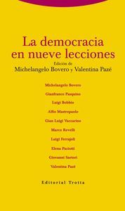 DEMOCRACIA EN NUEVE LECCIONESLA - 9788498795257