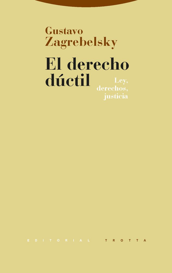 DERECHO DUCTIL - 9788498796728 Imagen principal del producto