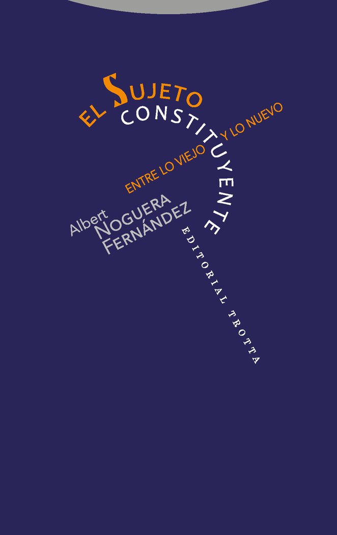 SUJETO CONSTITUYENTE ENTRE LO VIEJO Y LO NUEVO - 9788498796940 Imagen principal del producto