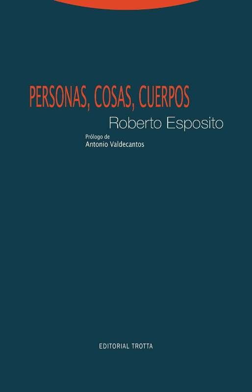PERSONAS COSAS CUERPOS - 9788498796964