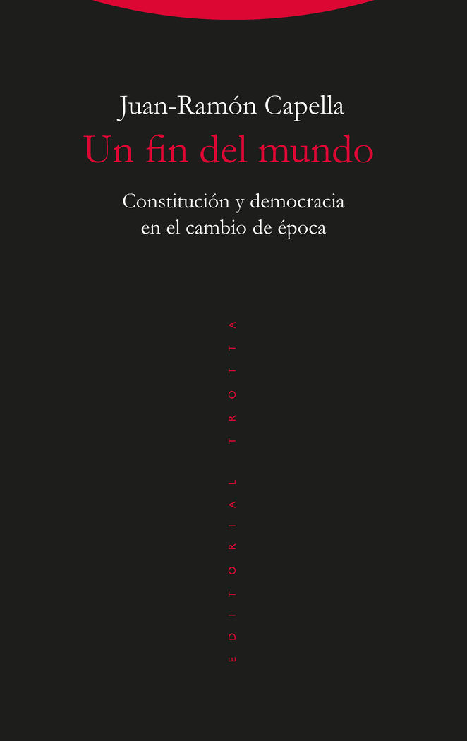 UN FIN DEL MUNDO - 9788498797763 Imagen principal del producto
