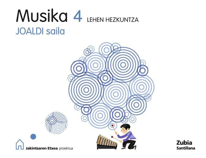 Musika Joaldi Saila Jakint 4º EP 2009 (Zubia Santillana) - 9788498940145