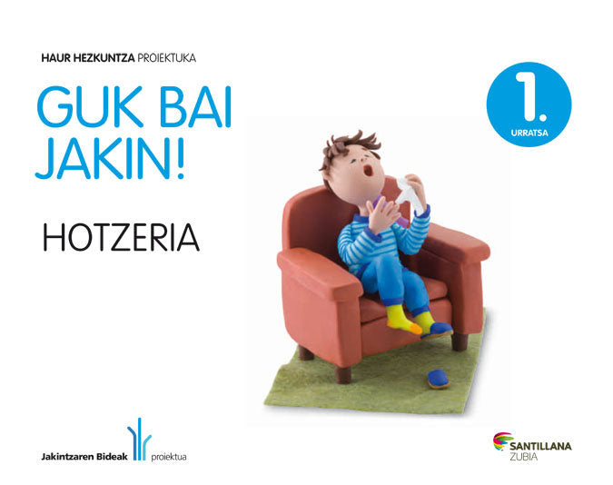 1 URRATSA HOTZERIA GUK BAI JAKIN ED12 | Varios Autores | 9788498944204 (Zubia Santillana) Imagen principal del producto