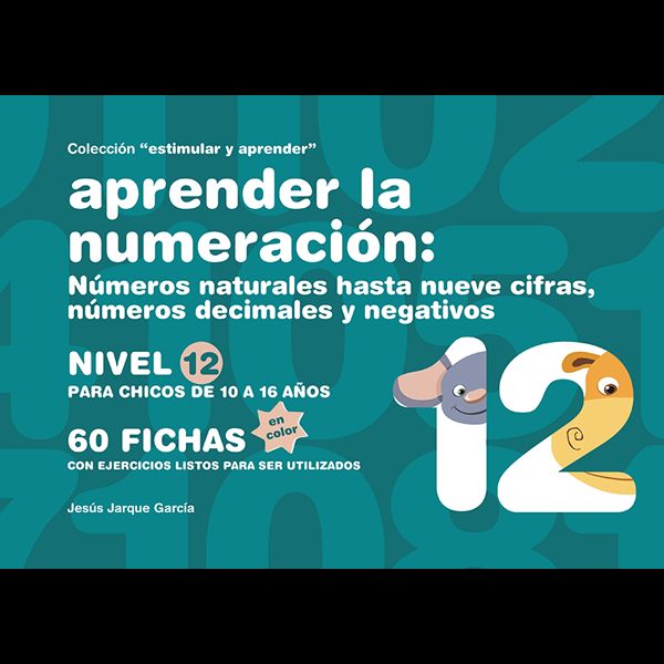 APRENDER LA NUMERACION 12 - 9788498963496 Imagen principal del producto