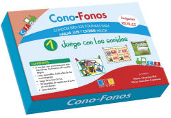 Cono-fonos Nº 1. Juego con los Sonidos (Geu) - 9788499159409