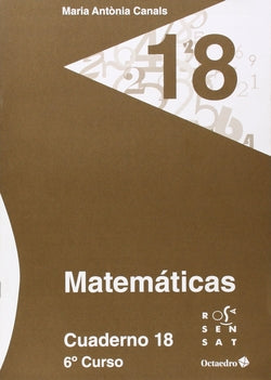 Matemçticas. Cuaderno 18 | OCTAEDRO EDICIO | 9788499215860 Imagen principal del producto